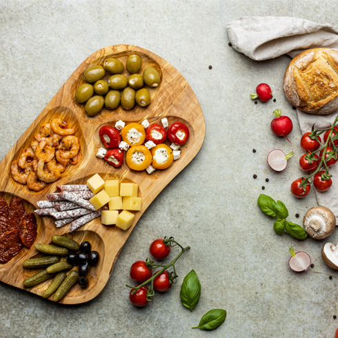 tunisian Olive wood Tapas Board