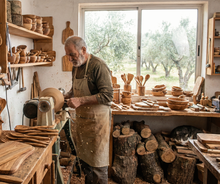 Olive wood wholesale artisan