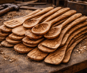 Olive wood Kitchen Utensils