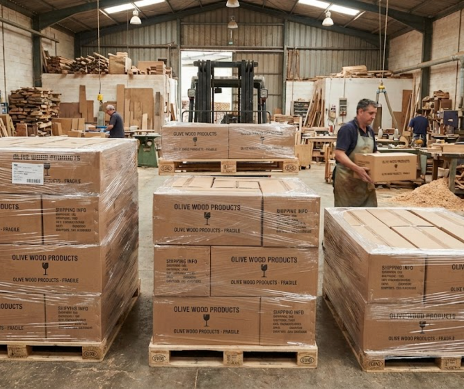olive wood wholesale supplier warehouse